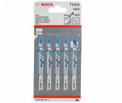Пилки Bosch (T118A) для лобзиков по металлу