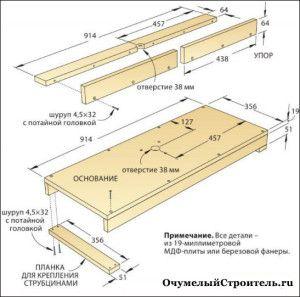 детали для стола